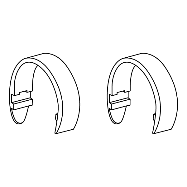 fresco (old model) 'C' shaped clips bloomspares